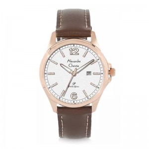 Alexandre Christie AC 1029 Rosegold White Lady Leather LDLRGSL